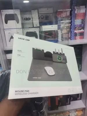 Green Lion 15W Mouse Pad Wireless Charger