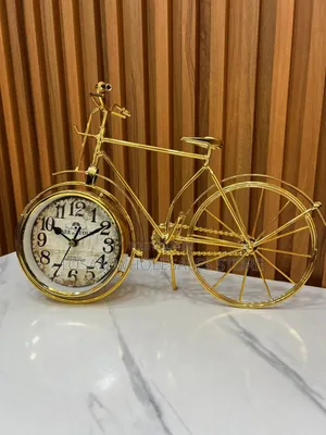 Bicycle Clock With Roller Chain
