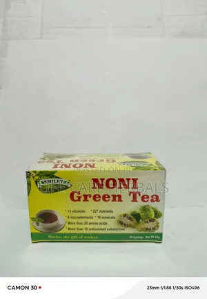 Noni Green Herbal Tea Smiley