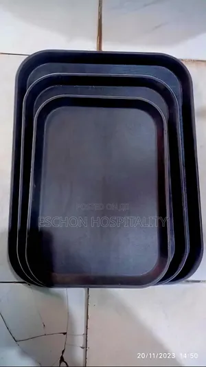 Bar Black Non Skid Tray