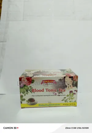 Blood Tonic Herbal Tea Smiley