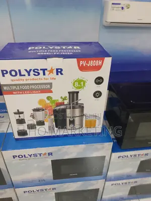 Polystar 8 in 1 Multiple Food Processor 800w-Pv-J808h