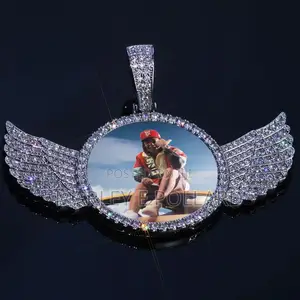 Customizable Picture Pendant Photo Pendant Ice Tennis Chain