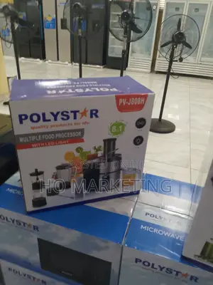 Polystar Stainless Color Juice Food Processor
