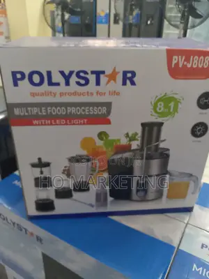 Polystar Safety Lock and Over Heat Protection Breakable Jar
