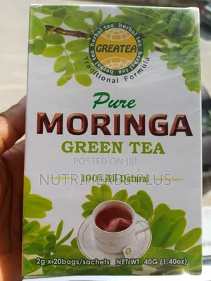 Pure Moringa Green Tea, Daily Dose of Health and Vitality