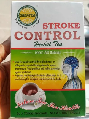 Greatea Stroke Control Herbal Tea a Natural Ally for Stroke