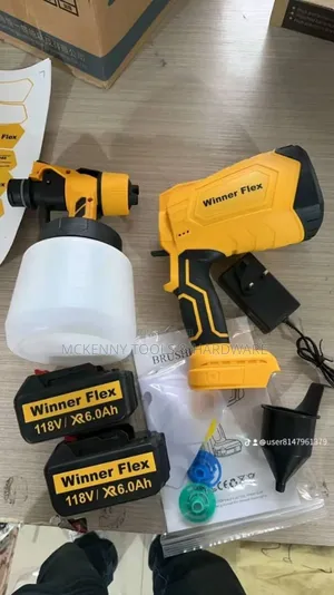 Cordless Paint Sprayer | Compatible W/ Dewalt 20V Battery |