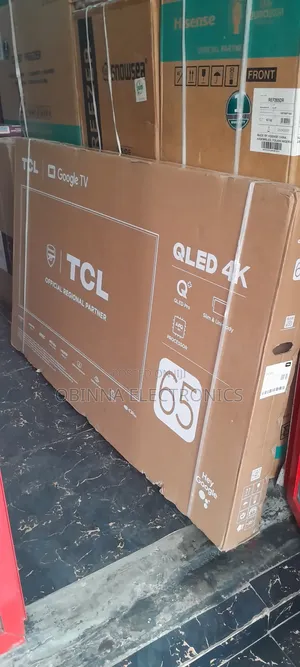 Brand New TCL Qled Google Television>Bluetooth>Flameless>
