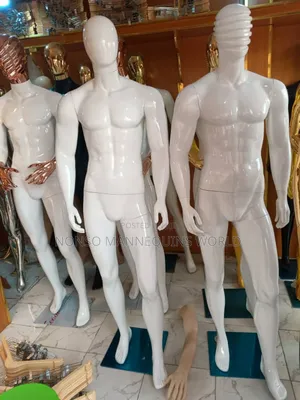 Male White Huge Display Mannequin