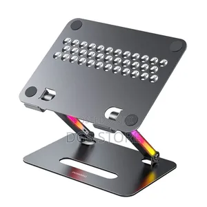 Porodo 17.3" Aluminum LFSO50 Laptop Stand With RGB