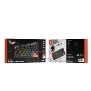 Porodo Gaming 84 Keys Mechanical Gaming Keyboard Wired