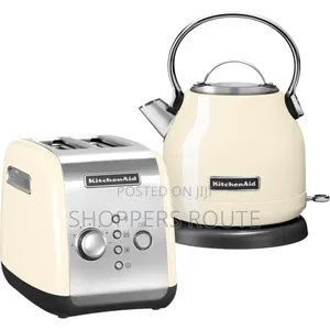 Kitchenaid Cottage Breakfast Set (Kettle Toaster)- Cream