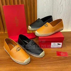 Original Valentino the Bold Edition Calfskin Espadrille Shoe