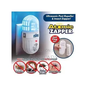 Atomic Zapper 2-in-1 Ultrasonic Pest Repeller Bug Zapper
