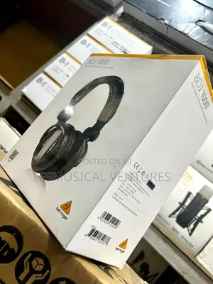 BDJ 1000 Behringer High Quality Dj Headphone Black Color