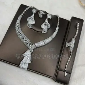 Luxury Jewelry Set for Ladies High Quality Silver