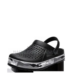 Unisex Crocs and Sandals.