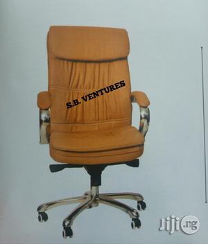 Office Brown Leather Chair