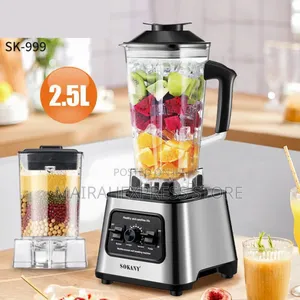 5000watt Sokany Multifunctional Double Cup Blender