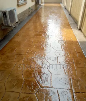 Stamp Floor,New Patio Floor