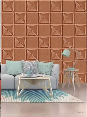 Wallpaper Design Foam Adhesive Sticker