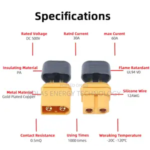 Xt60 Male Female Connector