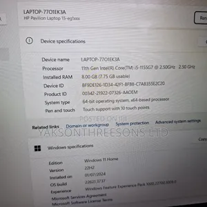 Laptop HP Pavilion 15 8GB Intel Core i5 SSD 512GB