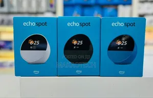 Amazon Echo Spot-smart Alarm Clock With Vibrant Sound +Alexa