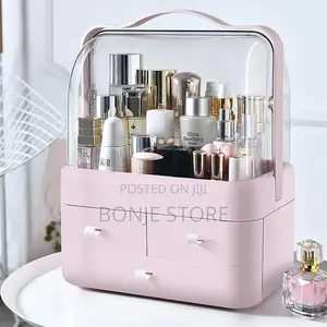 Makeup Organiser Portable Makeup Storage Box With 3 Drawers