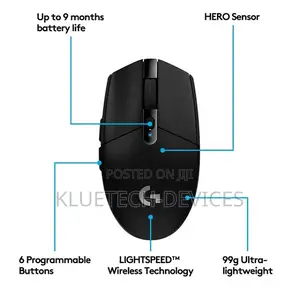 Logitech G304 Lightspeed Wireless Gaming Mouse