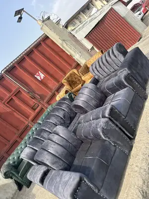 A Standard Grey 7 Seater Sofa