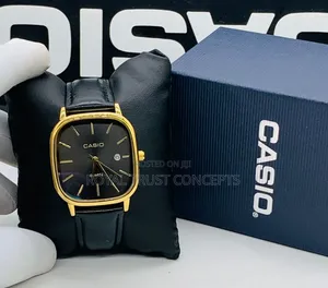 Casio Leather Wristwatch