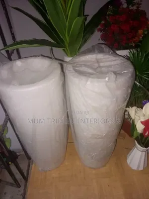 White Flowers  Vases