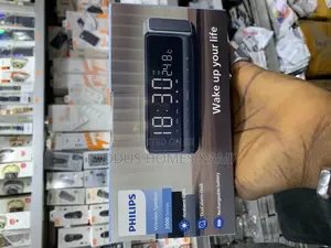 Philips Wireless Speaker Alarm Clock With Radio Frequency