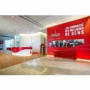 Custom Printed Wall Paper Branding BN
