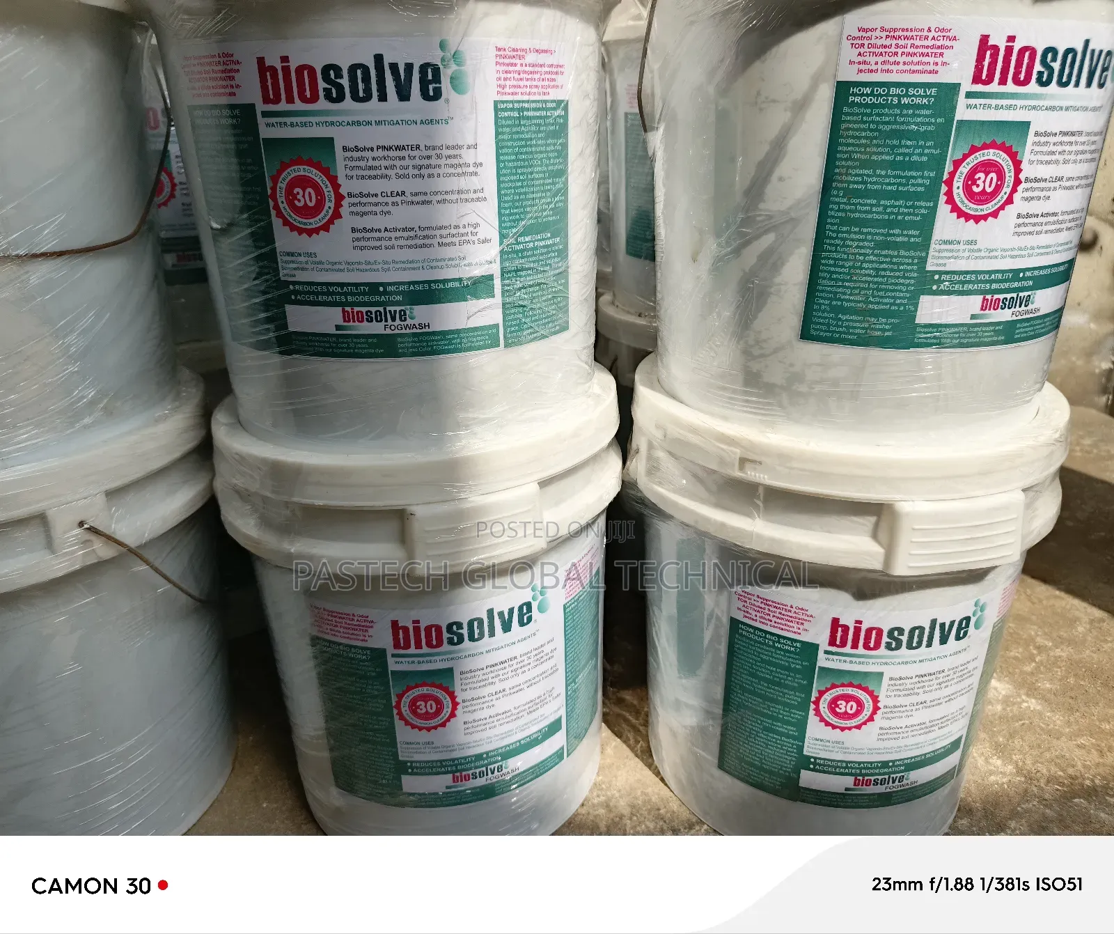 Biosolve Water-Base Hydrocarbon Mitigation Agent