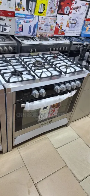 Semi Industrial Scanfrost 5 Burners All Gas Full Automatic