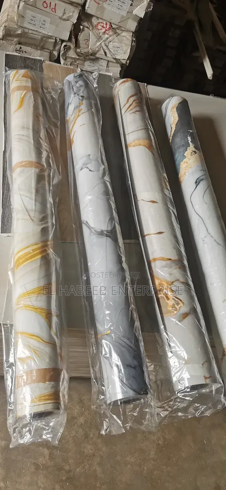 Marble Stickers Roll