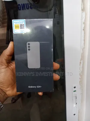 New Samsung Galaxy S24 Plus 256 GB Black