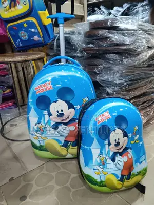 Mickey Mouse Children School Bags Set of 2pcs