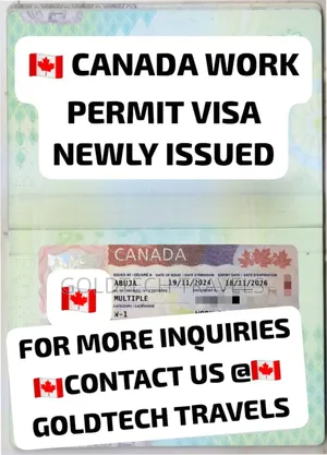 Canada Working Visa Package Available