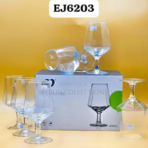 6pcs Diamond Juice Wine Glass