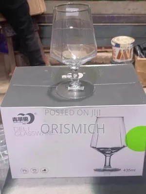 6pcs Diamond Wine Glass Cup