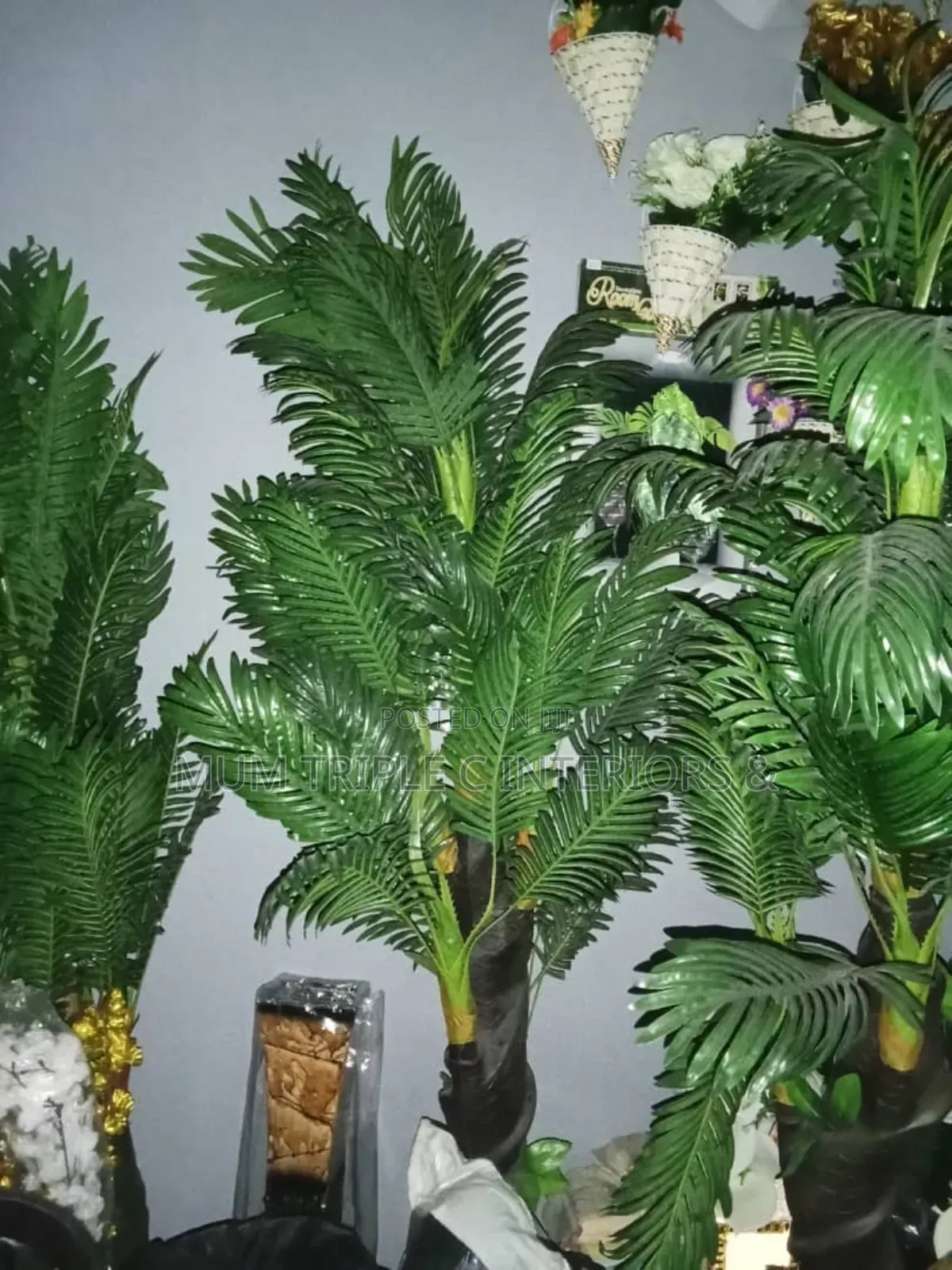 Large Artificial Flower Plant
