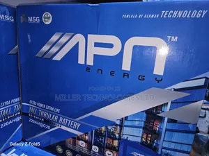 Apn Tubular India Battery 220ah 12v for Home Appliances