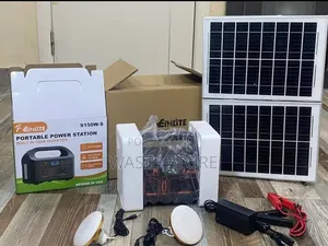 150watts Portable Power Station With 25watts Solar Panel