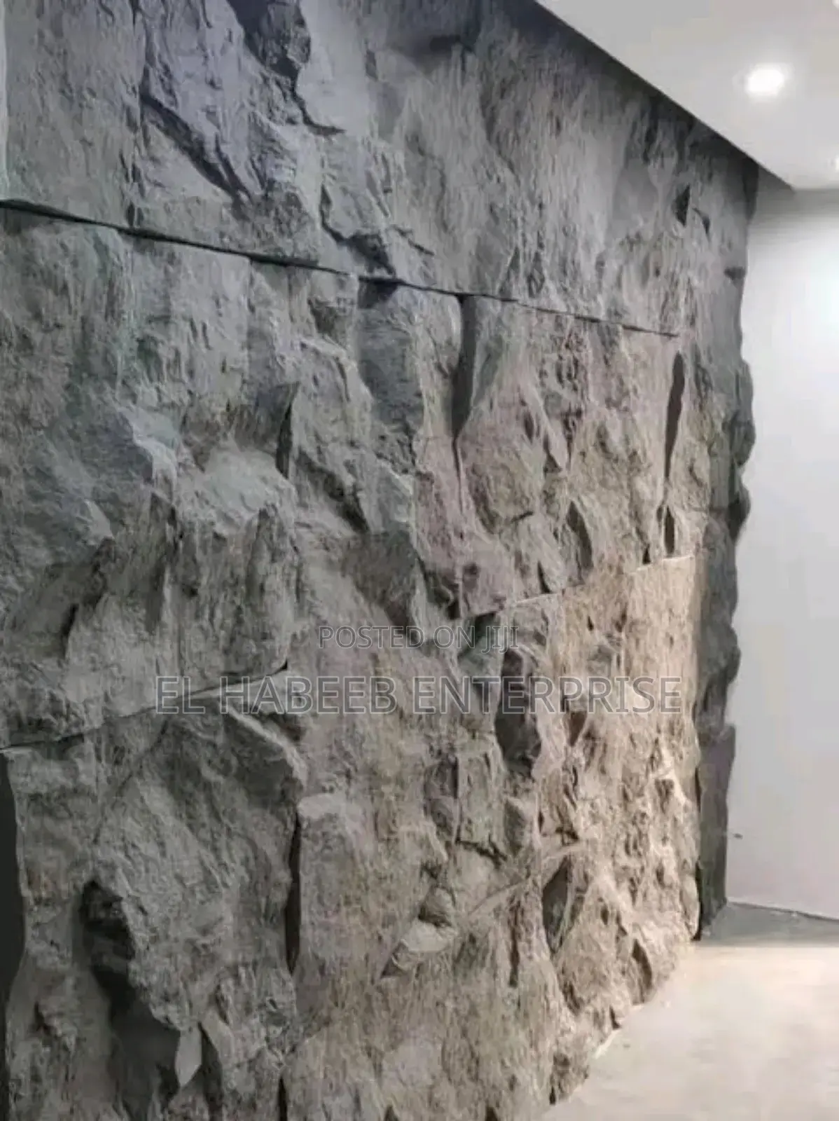 Pu 3d Stone Wall