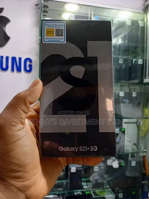 New Samsung Galaxy S21+ 5G 256 GB Black