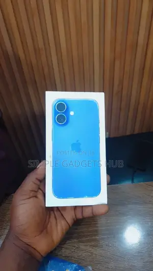 New Apple iPhone 16 128 GB Blue